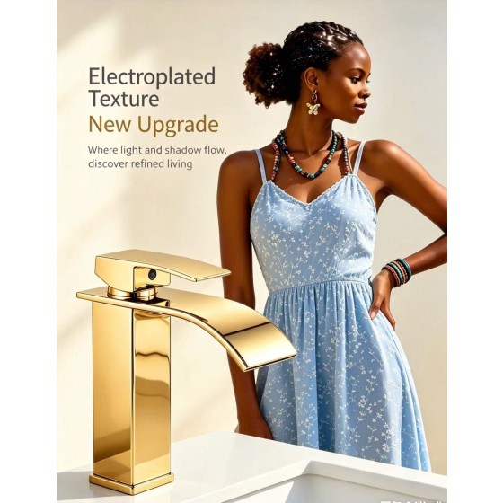 G201 chrome,anti rust,black and gold basin mixer from china